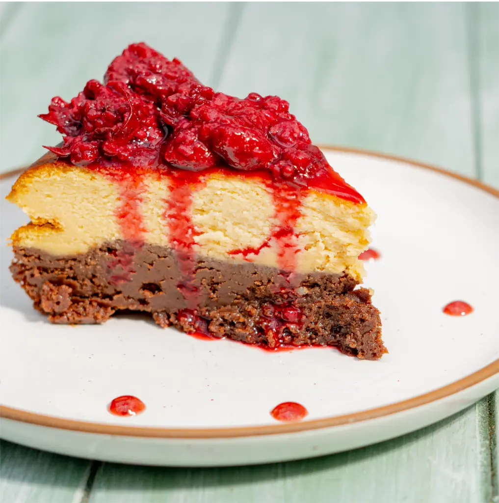 Chesscake de brownie