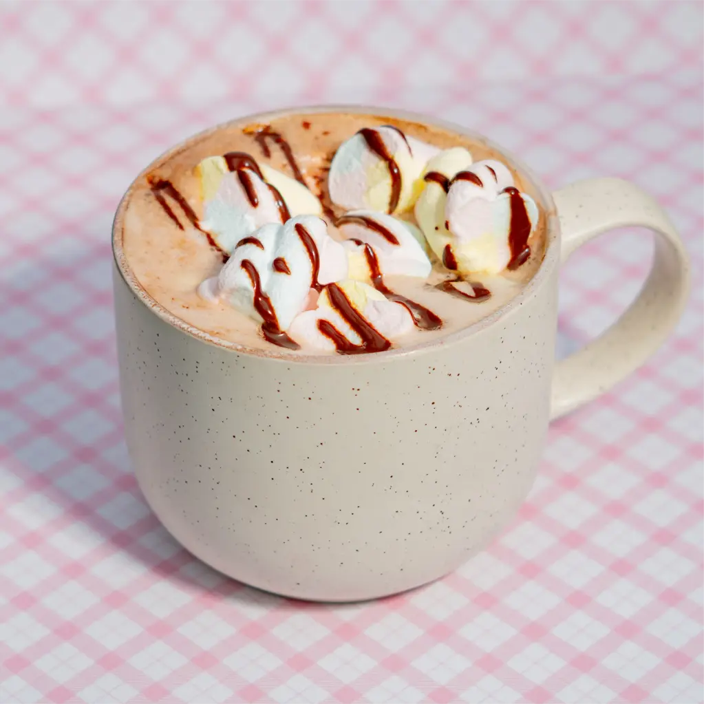 Chocolate con masmelos