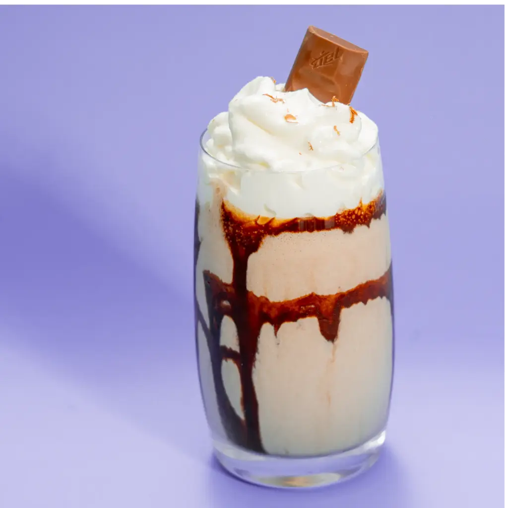 Milk shake chocolate