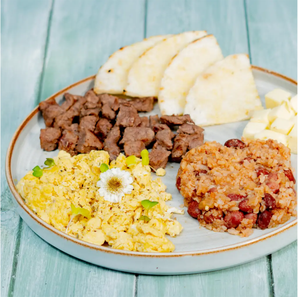 Desayuno del sombrerero