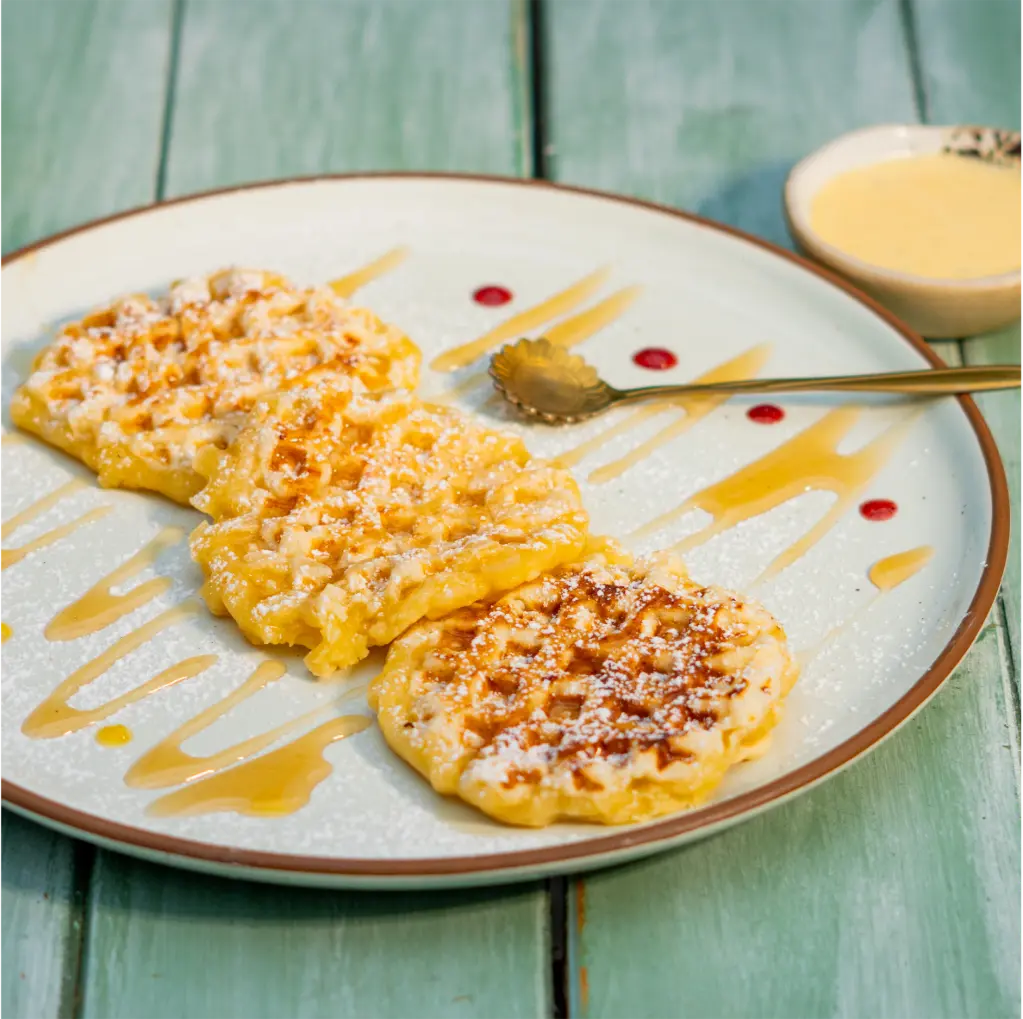 Waffle de pandebono
