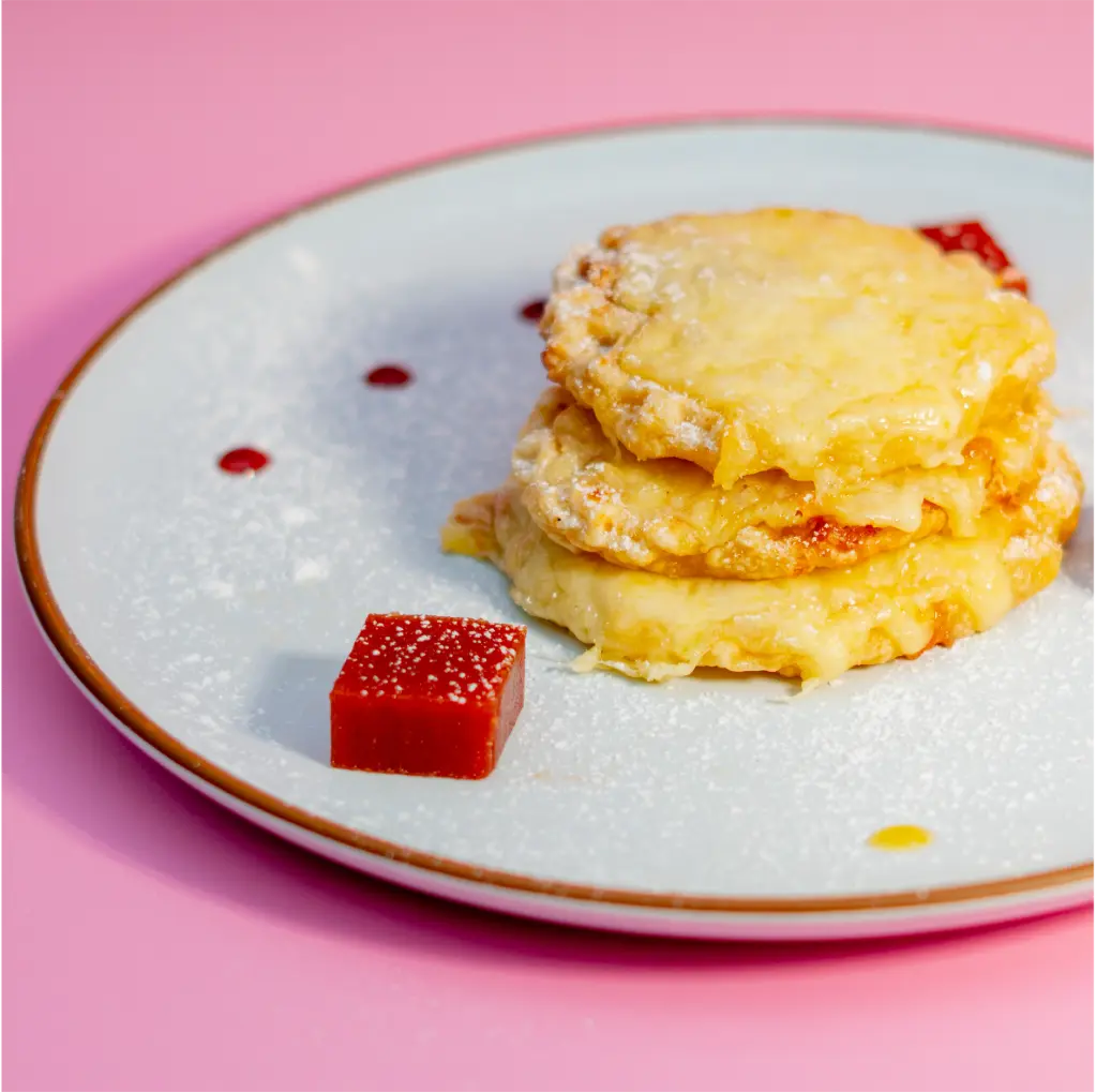 [BL13] Waffle con bocadillo y queso